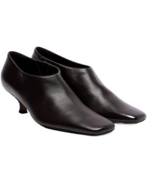 Calvin Klein Anna Leather Pumps - Black