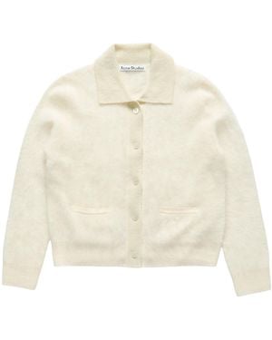 Acne Studios Cashmere Cardigan - White