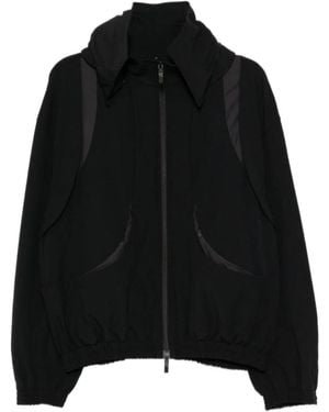 Adererror Long-Sleeved Zip-Up Jacket - Black