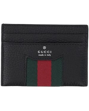 Gucci Square Card Holder - Black