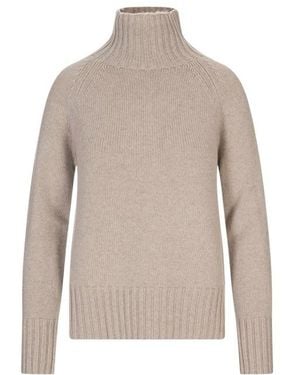 Max Mara Turtleneck Sweater - Gray