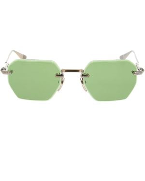 Chrome Hearts Frameless Sunglasses - Green