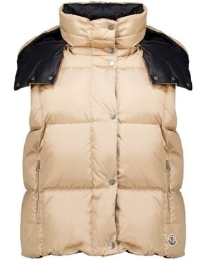 Moncler Macareux Padded Giet - Natural