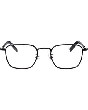 Montblanc Eyewear Square Frame Glasses - White