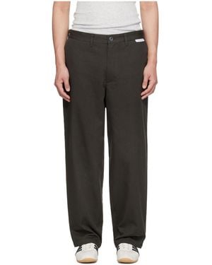 WTAPS Trousers With Belt Loops - Black