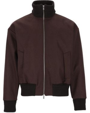Barena 'Bolser' Bomber Jacket - Brown