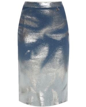DIESEL Loose Waist Skirt - Blue