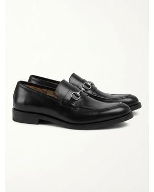 Gucci Leather Loafer - Black