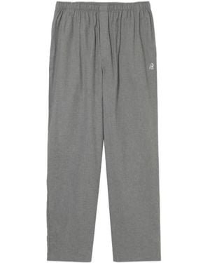 Undercover X Sunspel Cotton Track Trousers - Grey