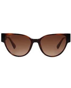 MAX&Co. Butterfly Frame Sunglasses - Brown