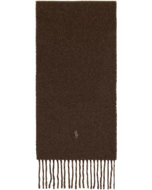 Polo Ralph Lauren Double-Sided Scarf - Brown