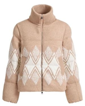 Varley Belinda Knitted Cotton Jacket - Brown