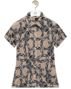Loewe Short-Sleeved Shirt - Gray