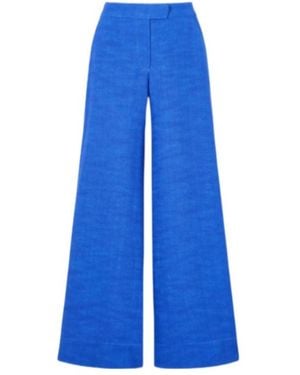 Lisa Marie Fernandez Wide-Leg Casual Trousers - Blue