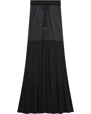 Helmut Lang Hosiery Maxi Skirt - Black