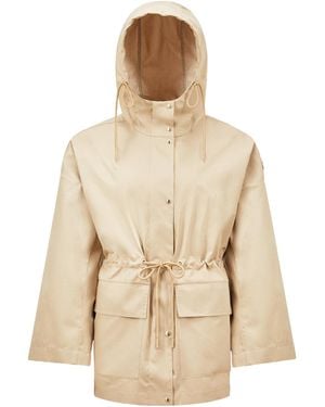 Moncler Gaillon Hooded Parka - Natural