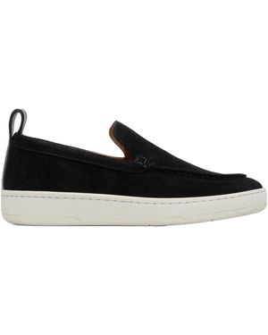 Lanvin Cruiser Suede Low-Top Casual Sneakers - Black