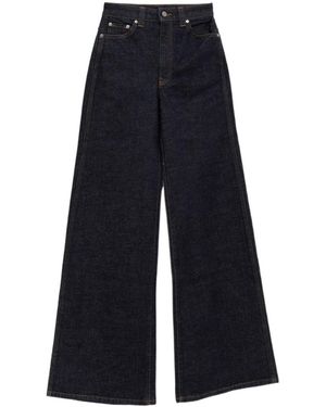 KHAITE Belt Loop Jeans - Blue
