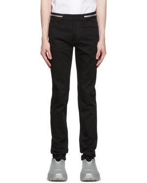 Givenchy 4G Embellished Skinny Jeans - Black