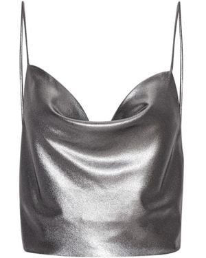 ROTATE BIRGER CHRISTENSEN Sleeveless Tops - Grey