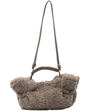 Hereu Knot Detailed Tote Bag - White