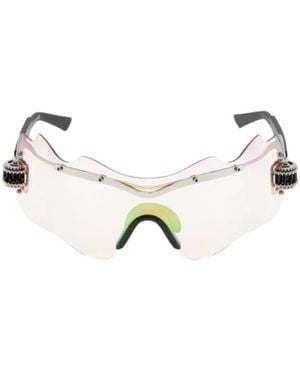 Kuboraum E16 Rimless Sunglasses - Metallic
