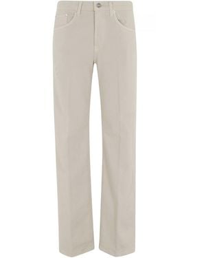 Dondup Wide-Leg Jeans - Grey