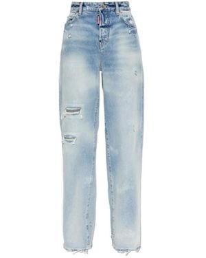 DSquared² Jeans With Belt Loops - Blue