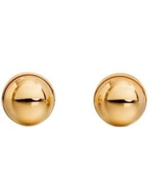 Alaïa Alaïa Sphere Earrings - Metallic