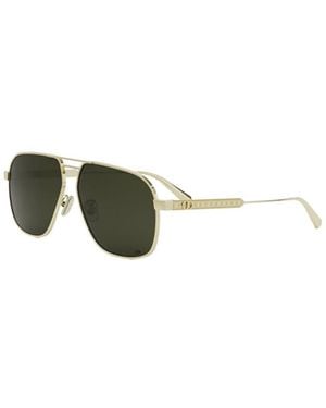 Dior Eyewear Aviator Frame Sunglasses - Metallic