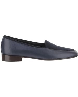 The Row Round-Toe Loafers - Blue