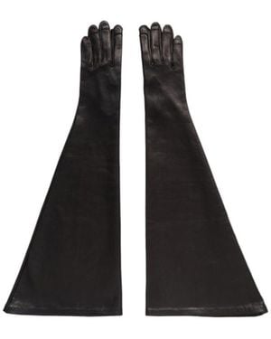 Rick Owens Opera Gloves - Black