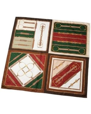 Gucci Printed Silk Scarf - Green