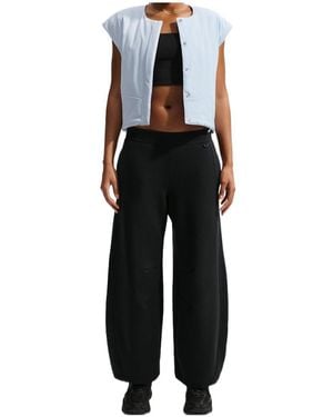 Nike Curved-Seam Wide-Leg Pants - Black