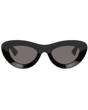 Bottega Veneta Eyewear Cat Eye Frame Sunglasses - Multicolour