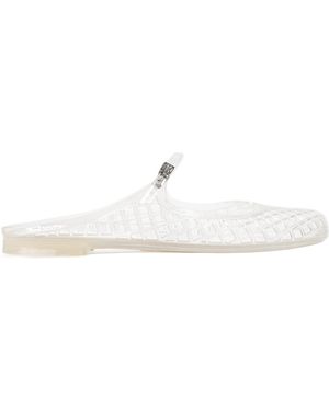 Tory Burch Mellow Mary Jane Jelly Sandals - White