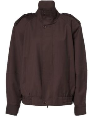 Frankie Shop Kelly Blouson Jacket - Brown