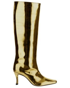 BY FAR Mirrored Stevie 42 80Mm Boots - White