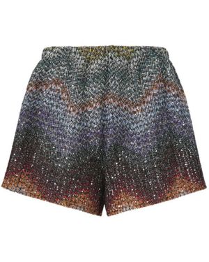 Missoni Zigzag Shorts - Grey