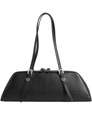 Marni Solid Color Shoulder Bags - Black
