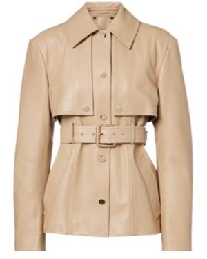 Sportmax Cropped Jacket - Natural