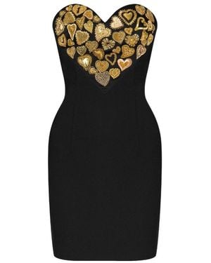 Moschino Strapless Dress - Black