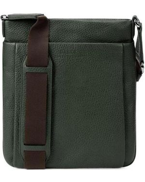 Bally Logo Details Satchel - Green