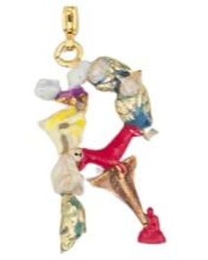 Marni Alphabet R Charm - White