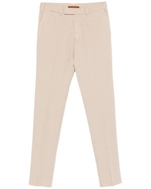 ZEGNA Belt-Loop Chinos - Natural