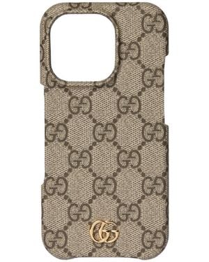 Gucci Ophidia Case For Iphone 16 Pro - Natural