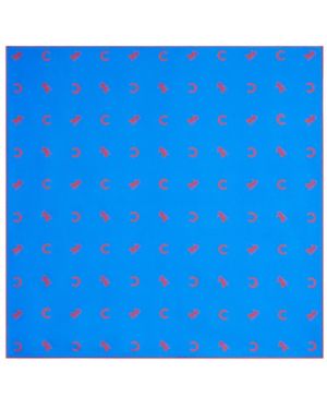 Celine Square - Blue