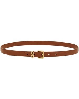Ferragamo Ferragamo Gancini Buckle Belt - White