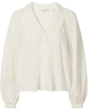 FRAME Cropped Shirt - White