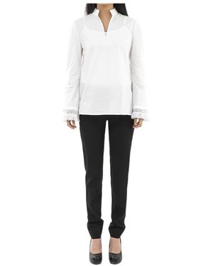 Tory Burch Long-Sleeved Top - White